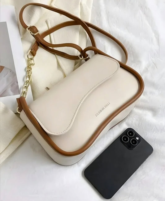 Korean Style Sling Bag for College Girls & Women – CoolDuds™ Trendy Faux Leather Crossbody