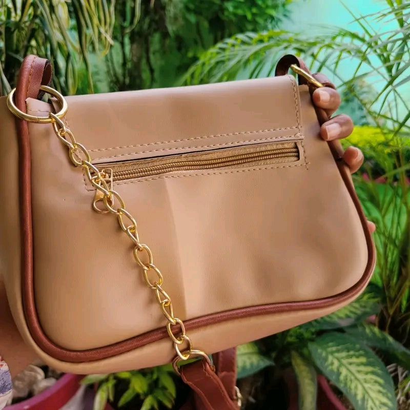 Korean Style Sling Bag for College Girls & Women – CoolDuds™ Trendy Faux Leather Crossbody